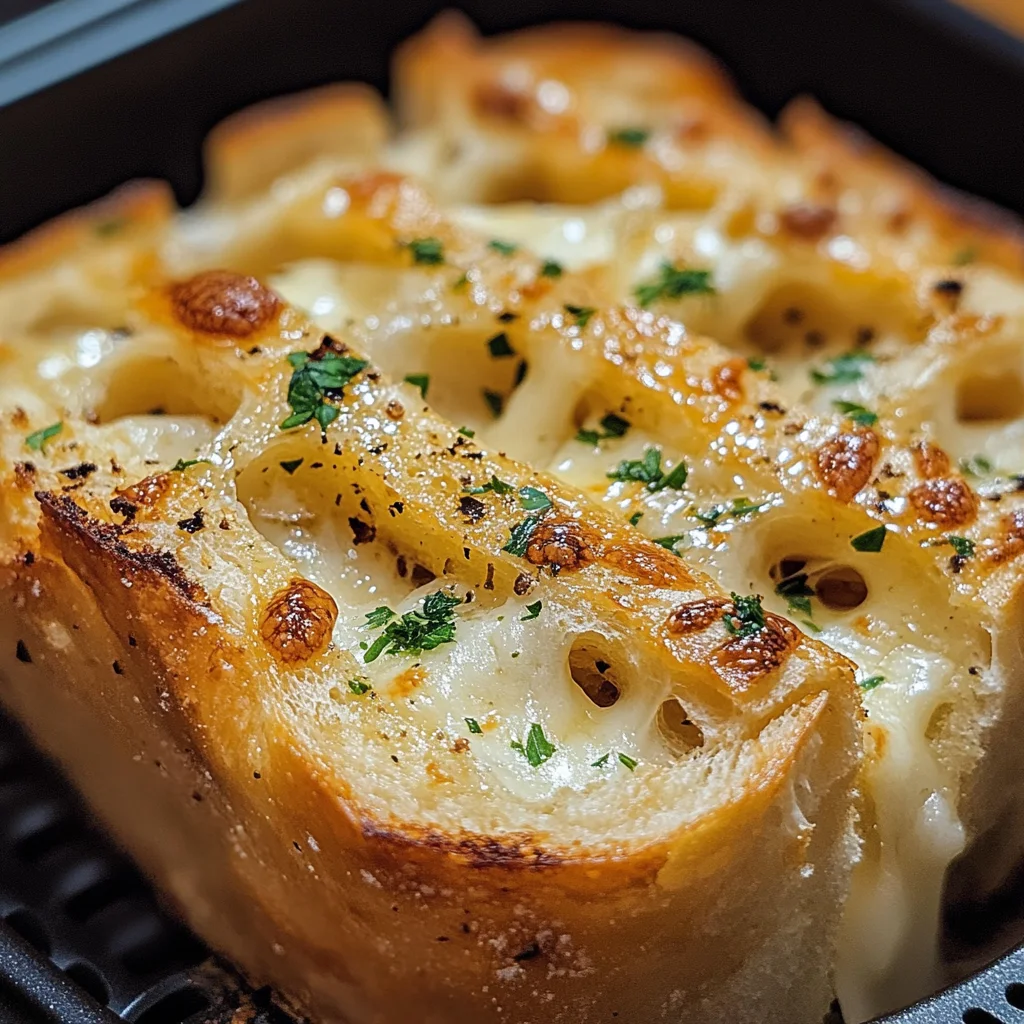 Airfryer Knoblauchbrot