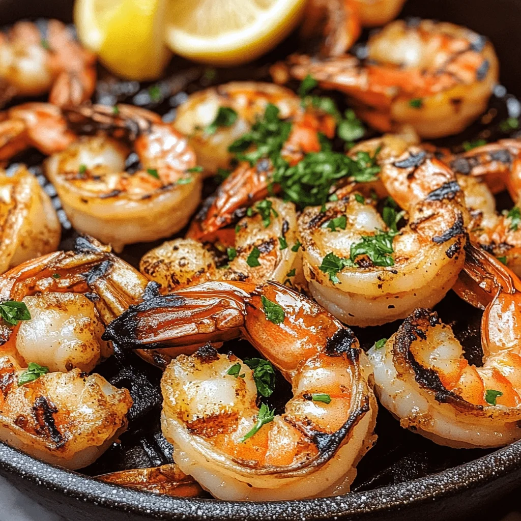 BBQ-Grillgarnelen