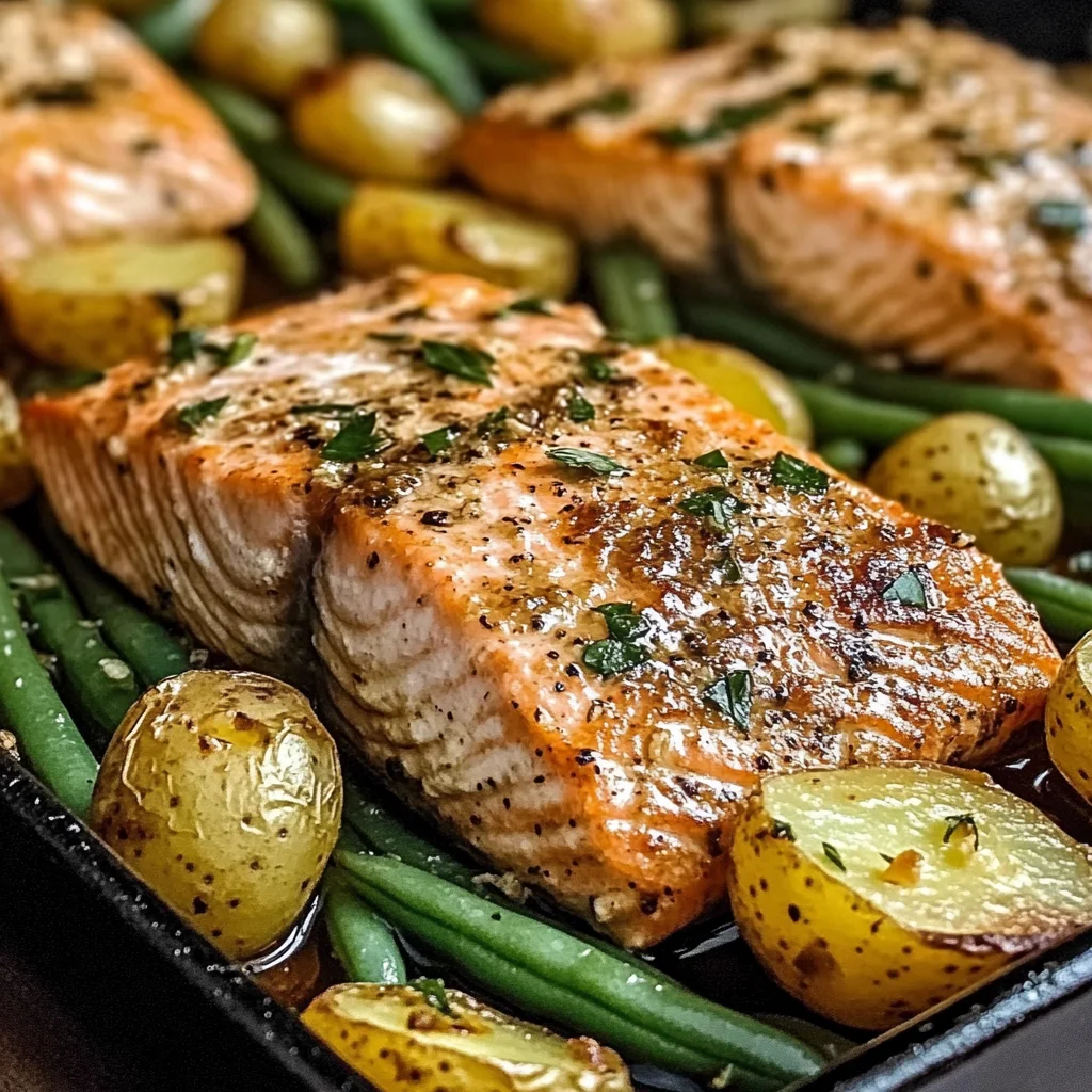Blechlachs mit grünen Bohnen und Kartoffeln: Ein Unglaubliches Ultimatives Rezept