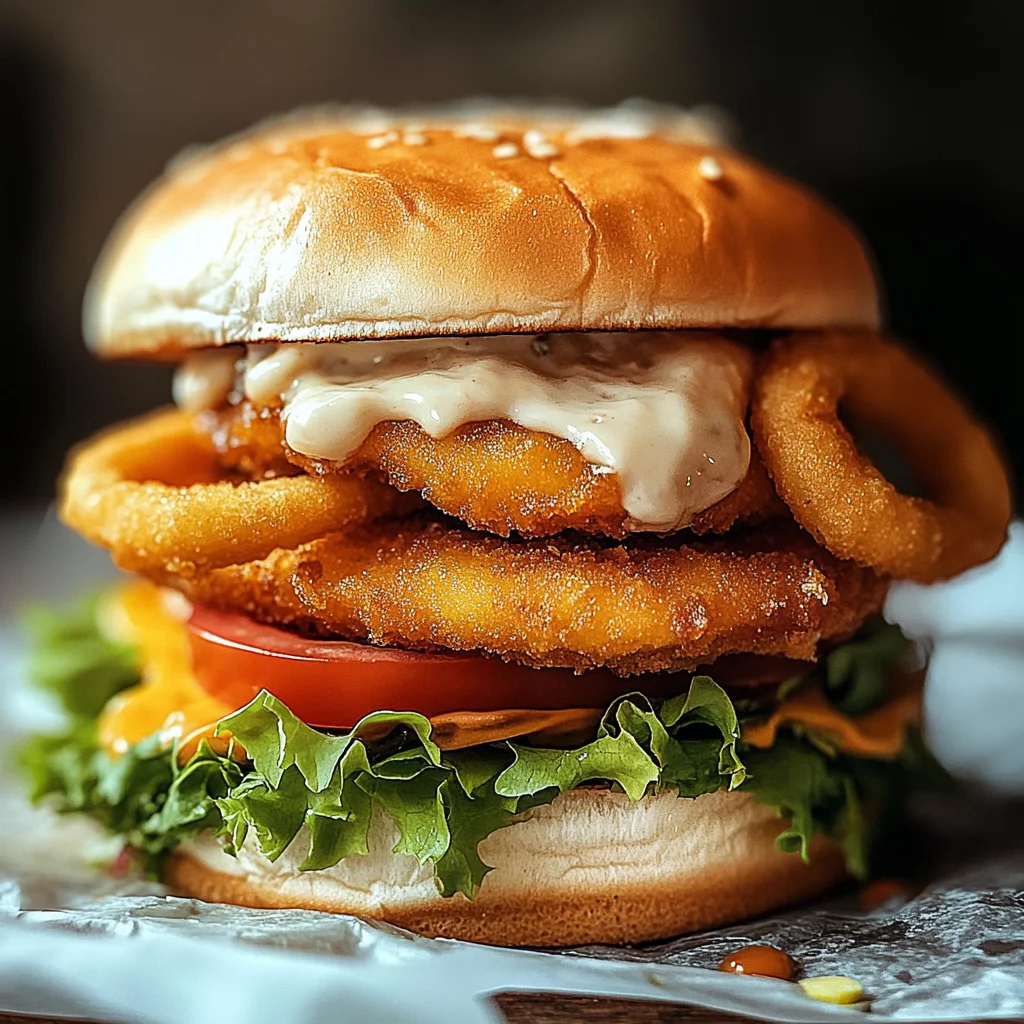Fischstäbchen-Burger