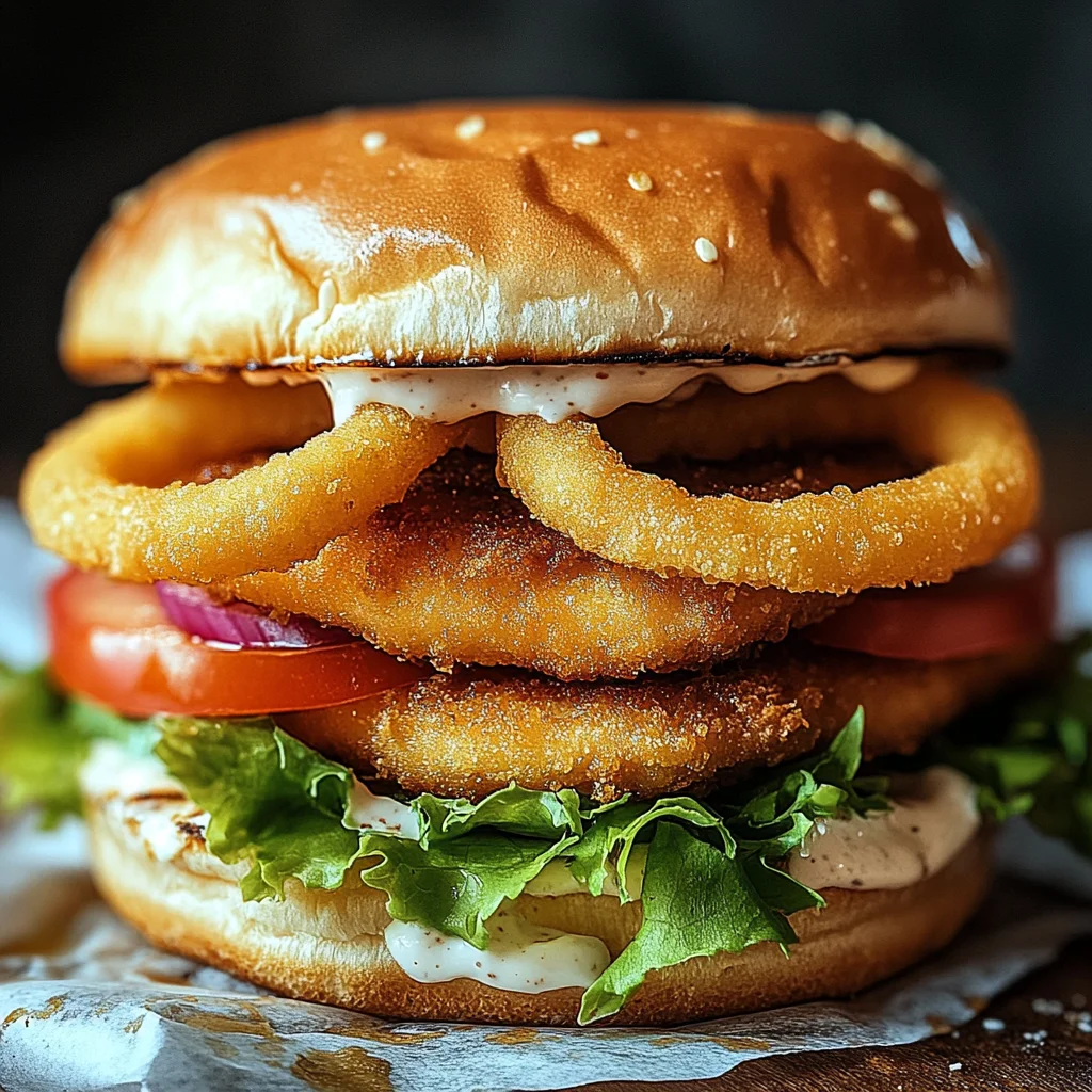 Fischstäbchen-Burger