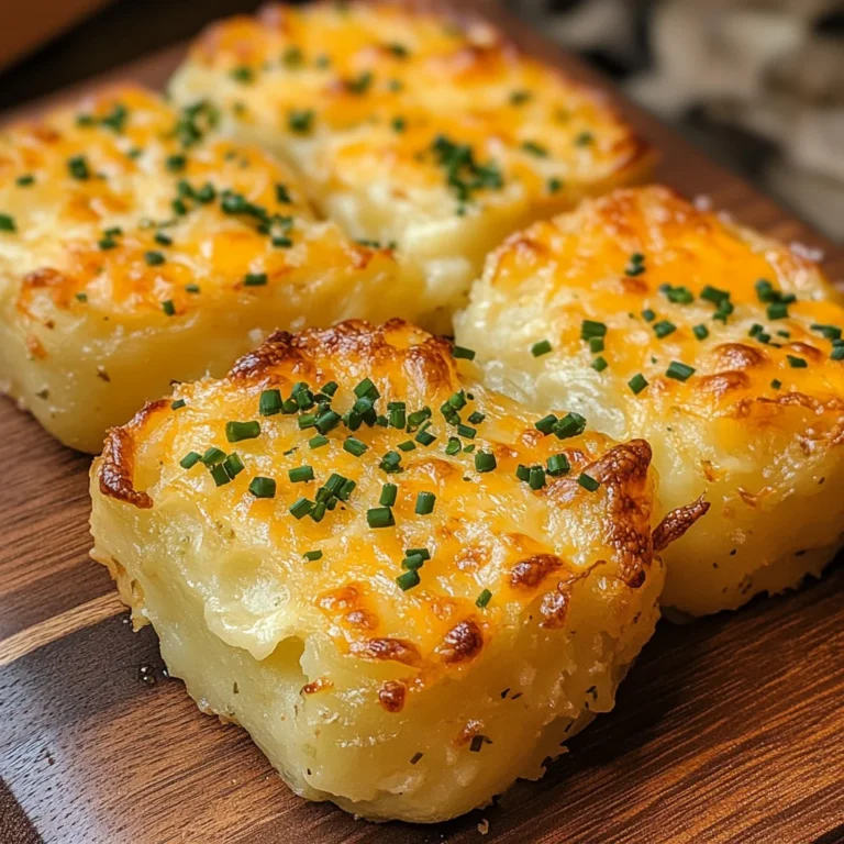 Kartoffel-Cheddar-Schnittlauch-Bakes