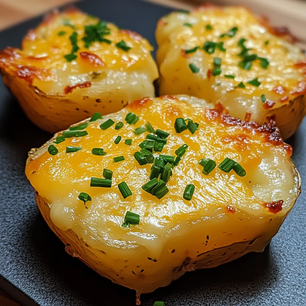 Kartoffel-Cheddar-Schnittlauch-Bakes