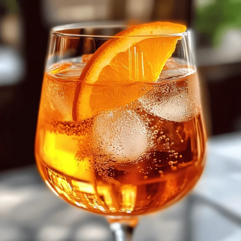 Klassischer Aperol Spritz