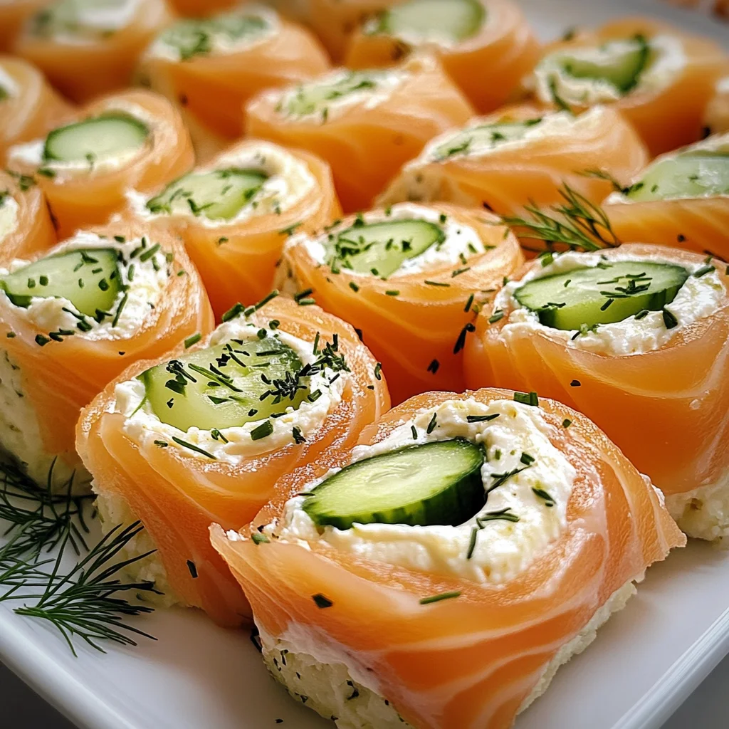 Lachs-Frischkäse-Röllchen