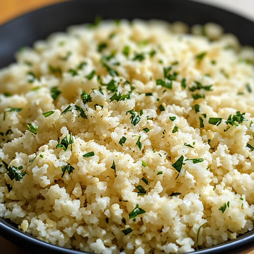 Low Carb Blumenkohlreis