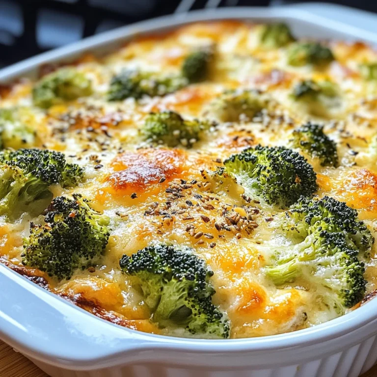 Low Carb Brokkoli Auflauf