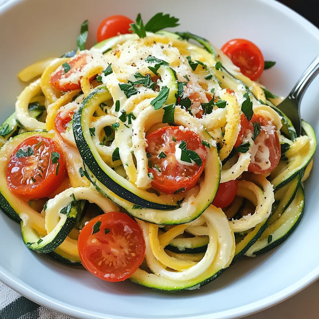 Low Carb Zucchini-Spaghetti