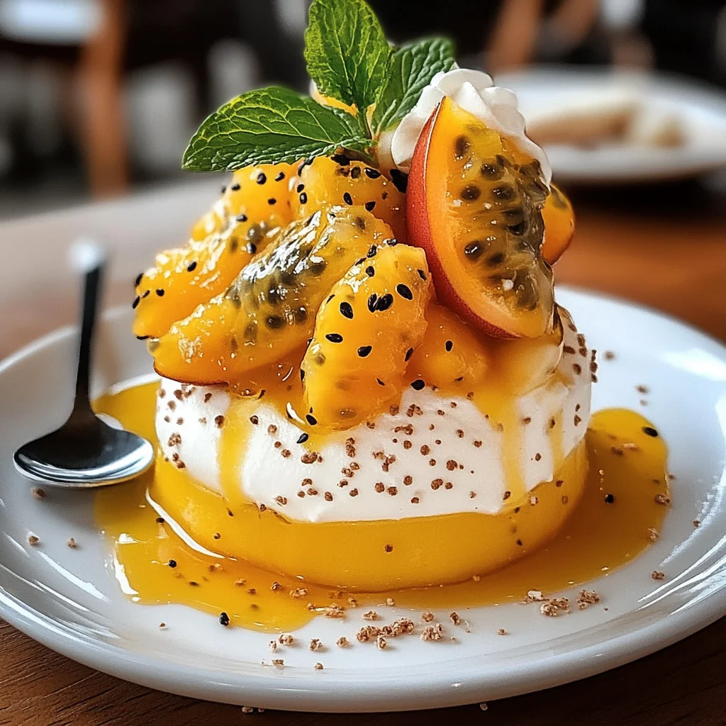 Maracuja-Dessert