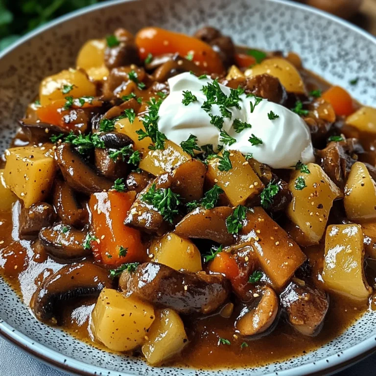 Pilzgulasch