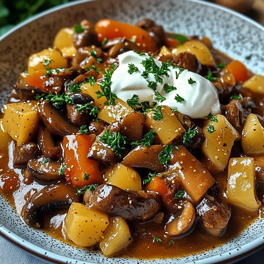 Pilzgulasch