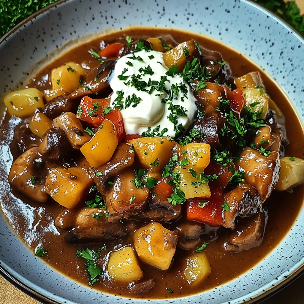 Pilzgulasch
