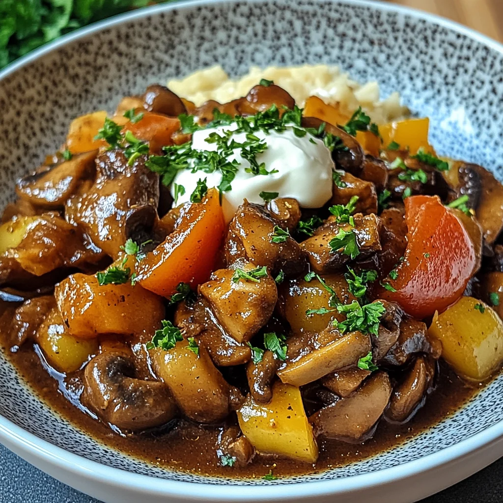 Pilzgulasch