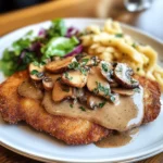 Traditionelles Deutsches Jägerschnitzel