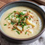 Blumenkohlsuppe - mit Kartoffeln, wie von Oma