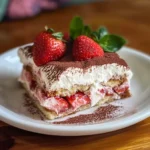 Erdbeer Tiramisu - cremig & ohne Ei