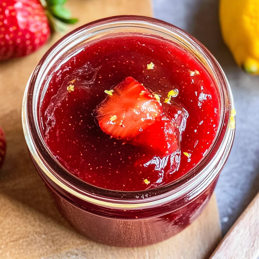 Erdbeermarmelade - so einfach & fruchtig