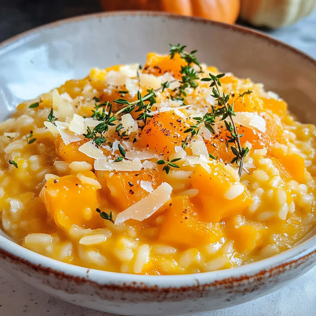 Kürbisrisotto
