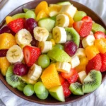 Obstsalat selber machen (schnelles Rezept)