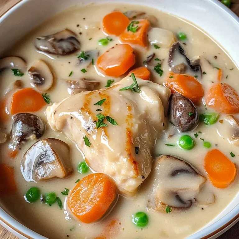 Omas Hühnerfrikassee - schnelles Rezept