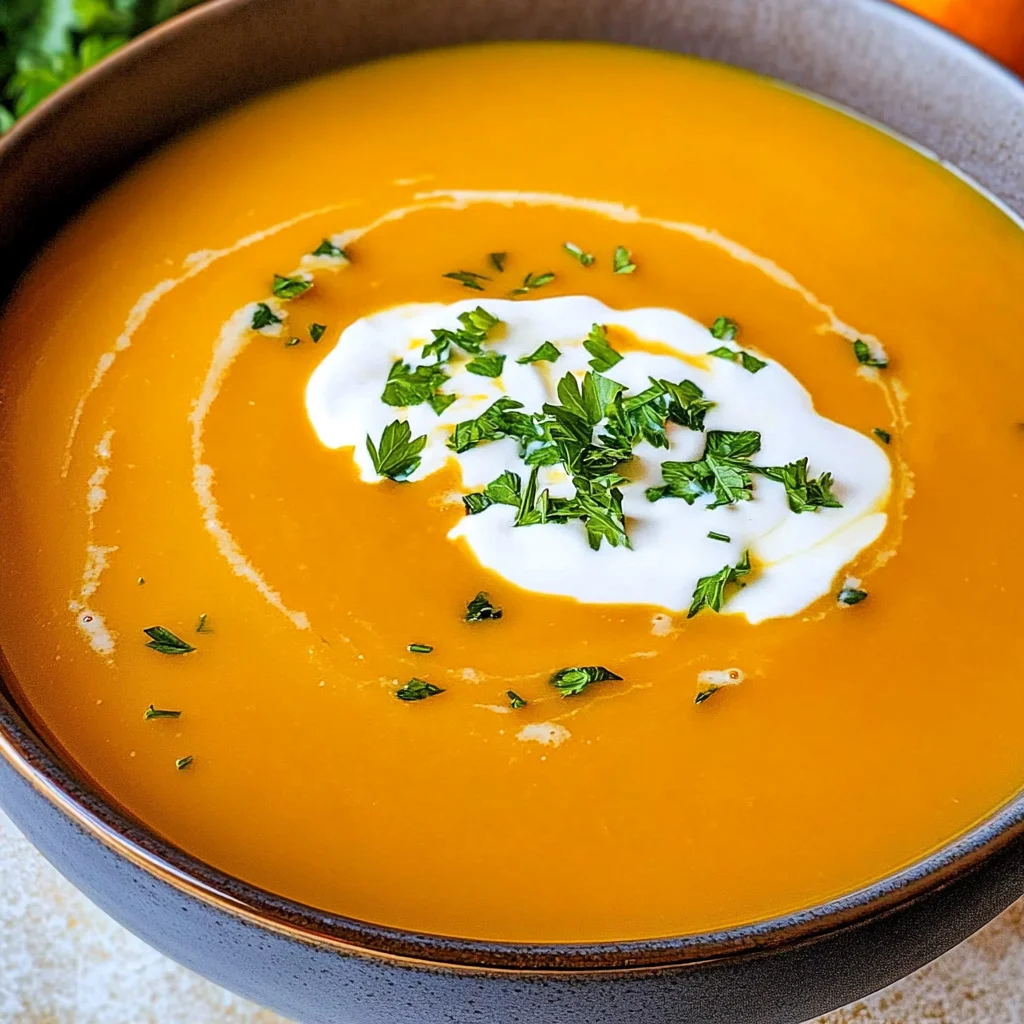 Omas Kürbissuppe - klassisch & einfach