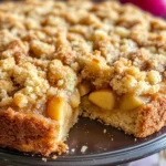 Schneller Apfelkuchen mit Streusel & Apfelmus – so saftig!