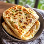 Schnelles Pfannenbrot ohne Hefe (Rezept mit Joghurt)