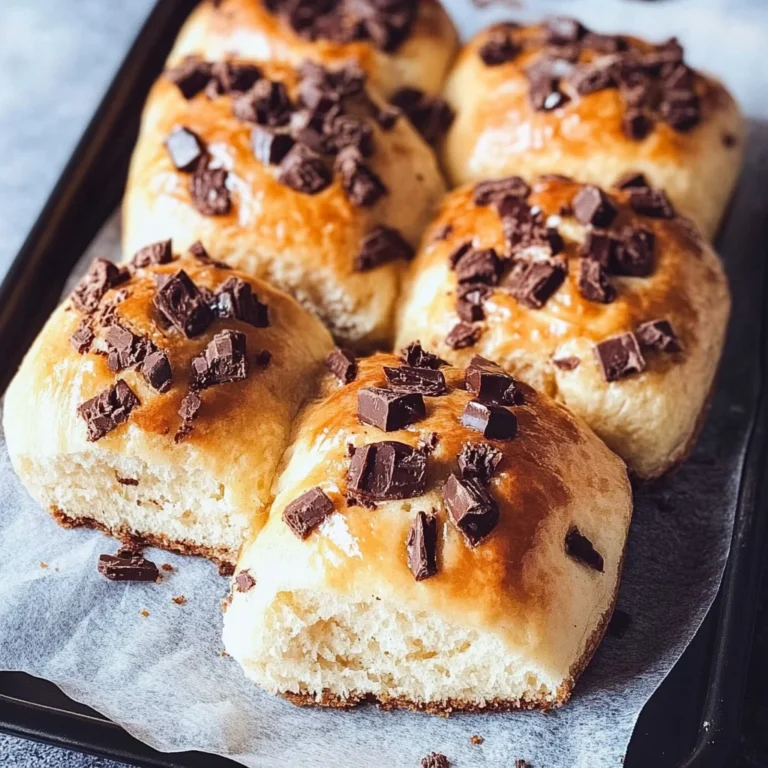 Schokobrötchen ohne Hefe selber machen