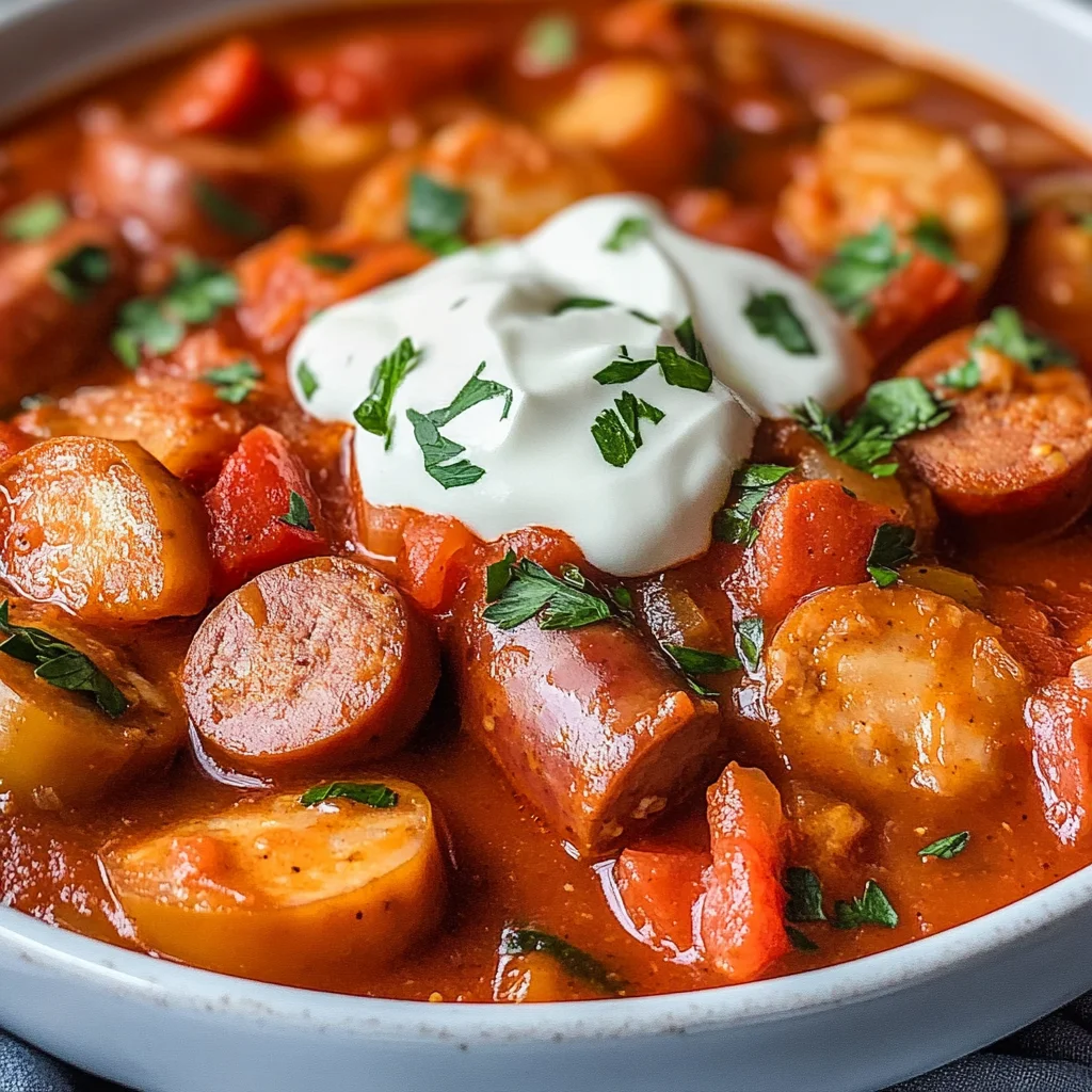 Würstchengulasch - schnell & einfach